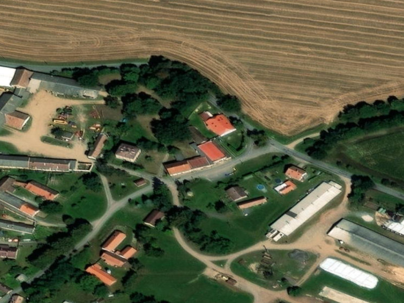 Red-Roofed Homestead of Tábor