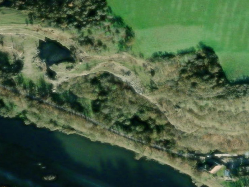 Beroun Riverside Quarry Scar